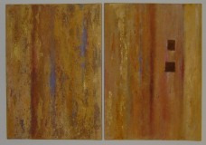 Farbspiel mit Gold und Blau