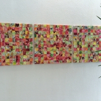 3er Mosaik rot-grün