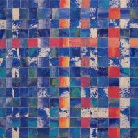 Mosaik blau