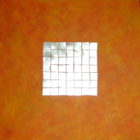 silver and orange